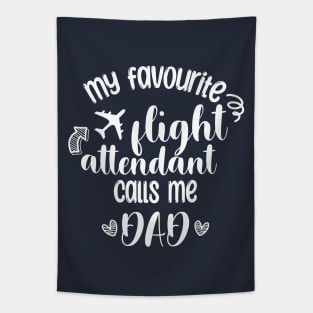 flight attendant dad Tapestry