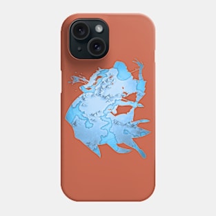 Laegjarn & Fjorm: Flame and Frost Phone Case