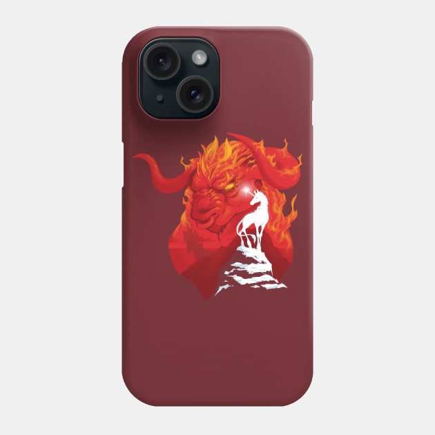 The Last Unicorn Phone Case by jpowersart