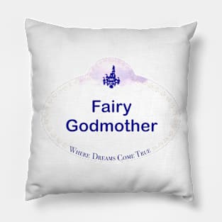 WDW Name Tag- Fairy Godmother Pillow