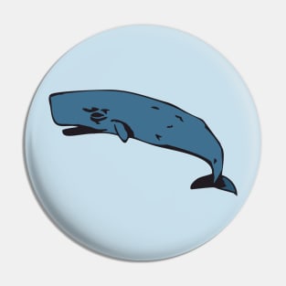 Sperm Whale Pin