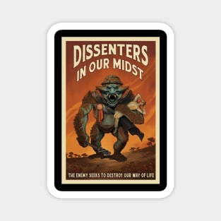 The Outer Worlds - Dissenters in our midst Magnet