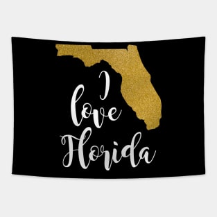 I Love Florida Tapestry