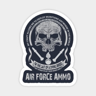 Air Force Ammo My Craft Magnet