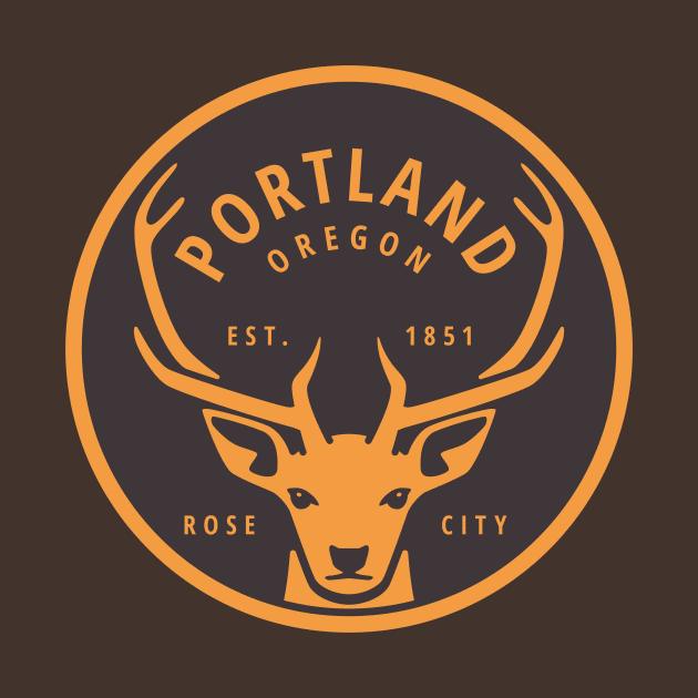 Portland Oregon by TravelBadge