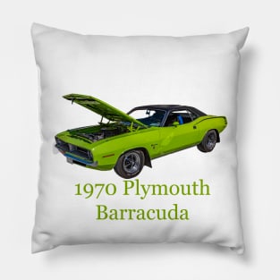 1970 Plymouth Barracuda. Pillow