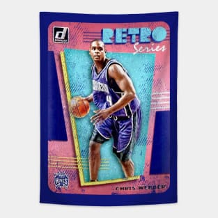 Chris Pink Webber Legend Tapestry