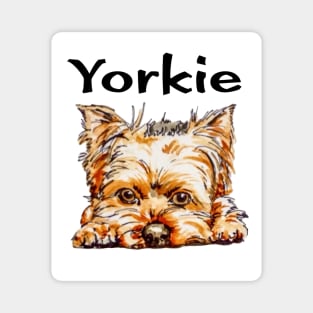 Yorkie Magnet