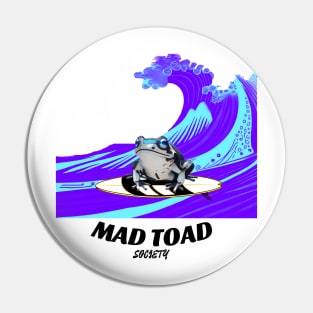 Mad Toad Society x Kanagawa - Boldly Perceptive Pin