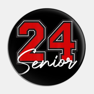 Senior 24 Graduation Class Of 2024 Pin