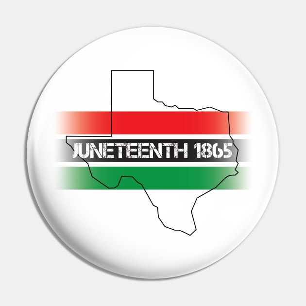 Juneteenth 1865 Pin by MaximationGraphix2020