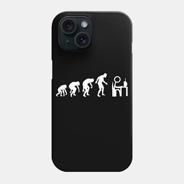 evolution of gamer funny design gift idea 2021 geek quarantined trend Phone Case by flooky