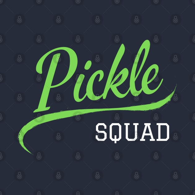 Pickle Squad - Funny Vegetarian Veg Vegan by Printorzo