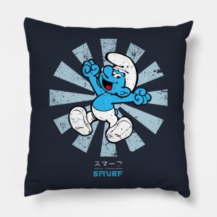 Smurf Retro Japanese Pillow