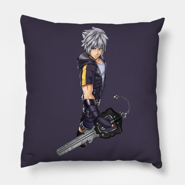 Riku Kingdom Hearts 3 Pillow by BlazeManga