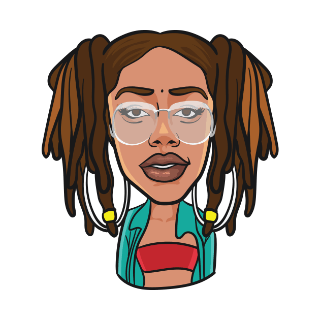 Sexy Crazy Cool Black Woman with Dreadlocks by NaturallyBlack