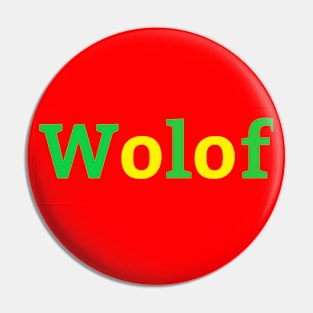 Wolof Pin