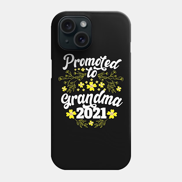 Promoted To Grandma Baby Reveal Grandma design Phone Case by 2blackcherries