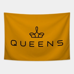 Queen of Tears: Queens Logo (dark) Tapestry