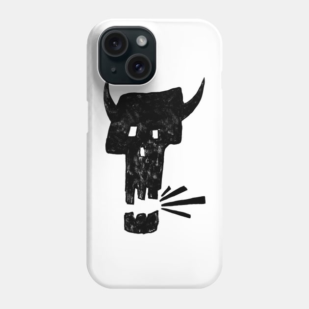 Horns Phone Case by Toy Lair