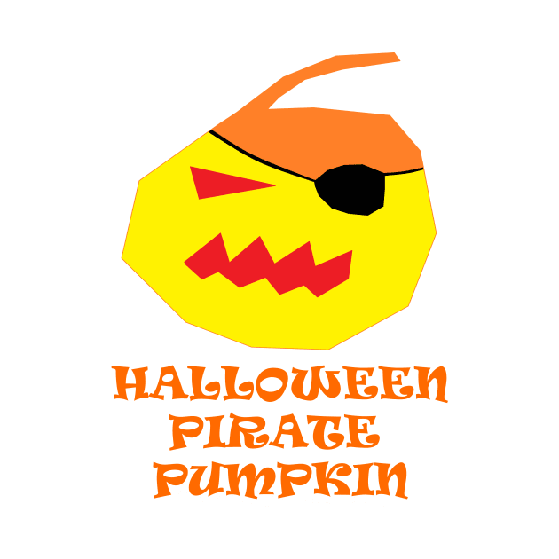 Halloween Pumpkin Pirate by simonjgerber