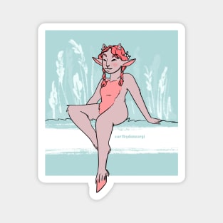 Faun Girl Magnet