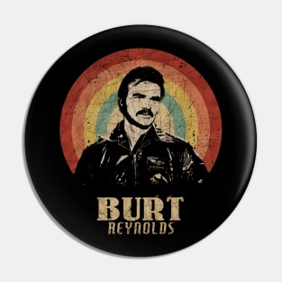 Retro Sunset Burt Reynolds Pin