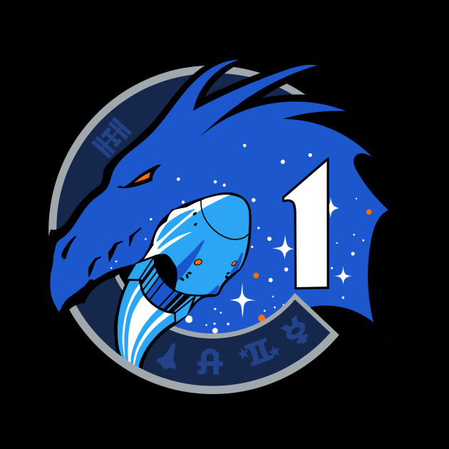 NASA SpaceX Crew-1 Mission Patch - Nasa - Mug | TeePublic UK