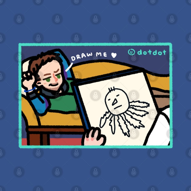 Daniil "Draw me like one of your French Octopuses" by dotbyedot