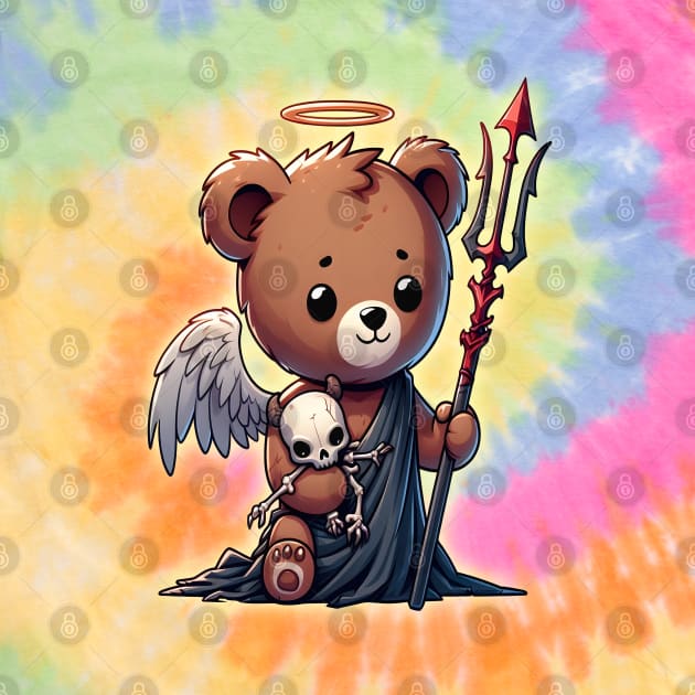 Cute Fallen Angel Bear by Teddy Club
