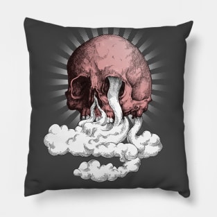 Vaper Skull Pillow