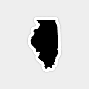 Illinois Black Magnet