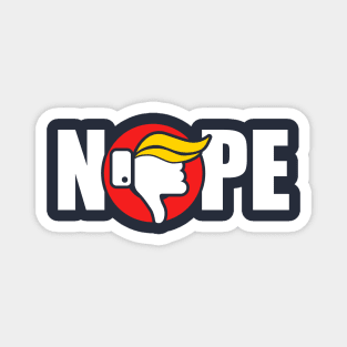 Nope to Trump Magnet