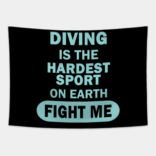 Diving Scuba oxygen diving mask gift Tapestry