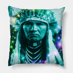 Magical Native American Chief Pillow