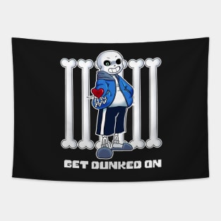 Undertale - Sans Get Dunked On Tapestry