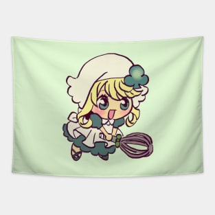 I draw green guardian chara su / shugo chara anime Tapestry