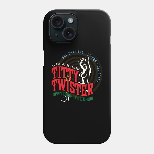 The Titty Twister Phone Case by MindsparkCreative