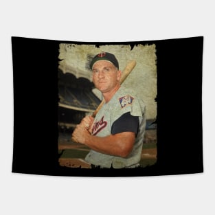 Harmon Killebrew in Minnesota Twins Tapestry