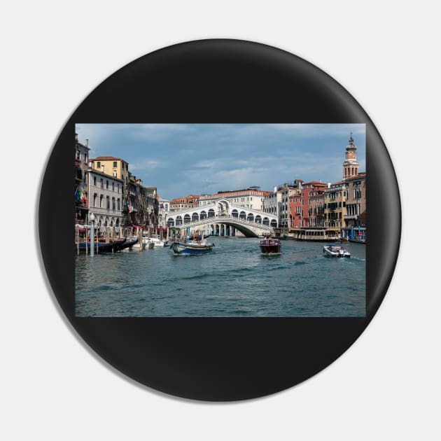 Venice Grand Canal view Pin by TDArtShop