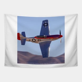 P-51D Mustang “Diamondback” Tapestry