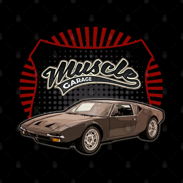 De Tomaso Pantera 1970 car muscle by JocelynnBaxter