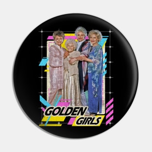 Golden Girls Retro Vintage Pin