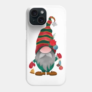 Cute christmas gnome Phone Case