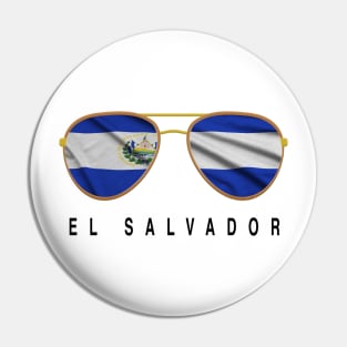 El Salvador Sunglasses Pin