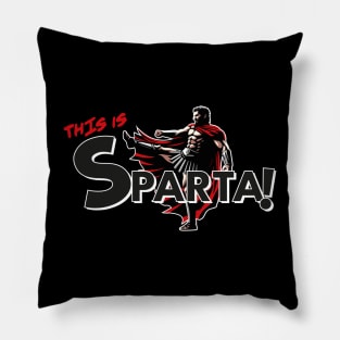 This is Sparta Kick v2 Pillow