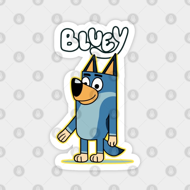 Bluey 2 Magnet by bmron