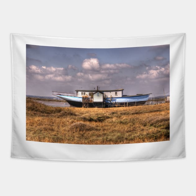 House Boat Tapestry by Nigdaw