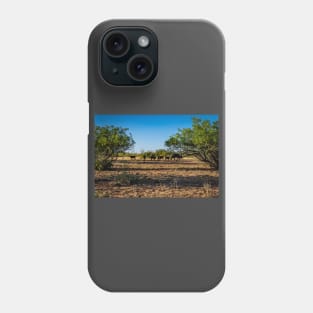 Angus Cow and Calves Phone Case