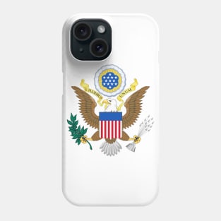 Greater coat of arms of the United States Phone Case